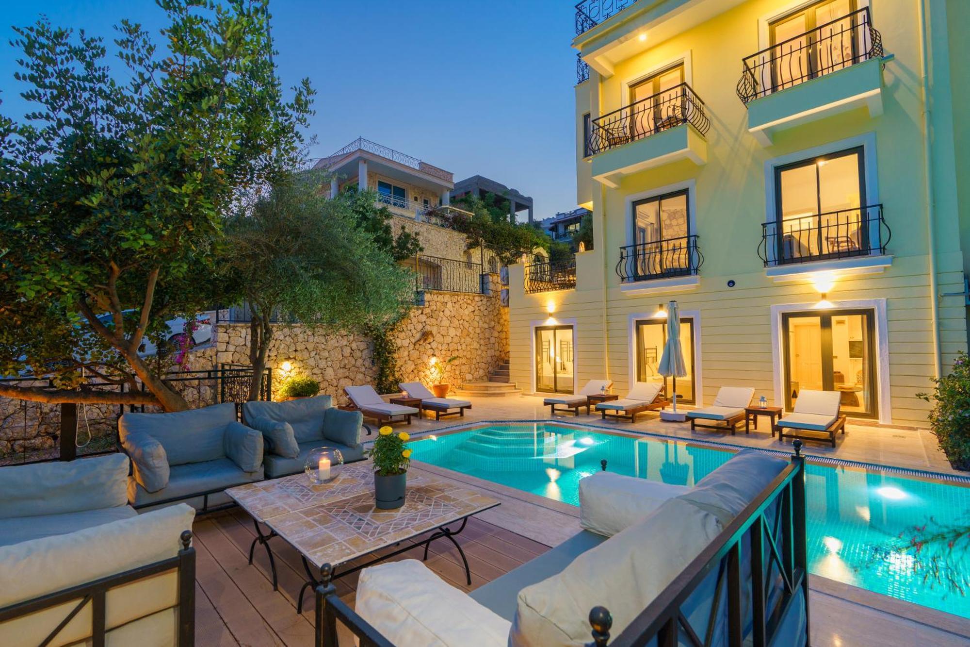Villa Vista Mare Kalkan Eksteriør bilde